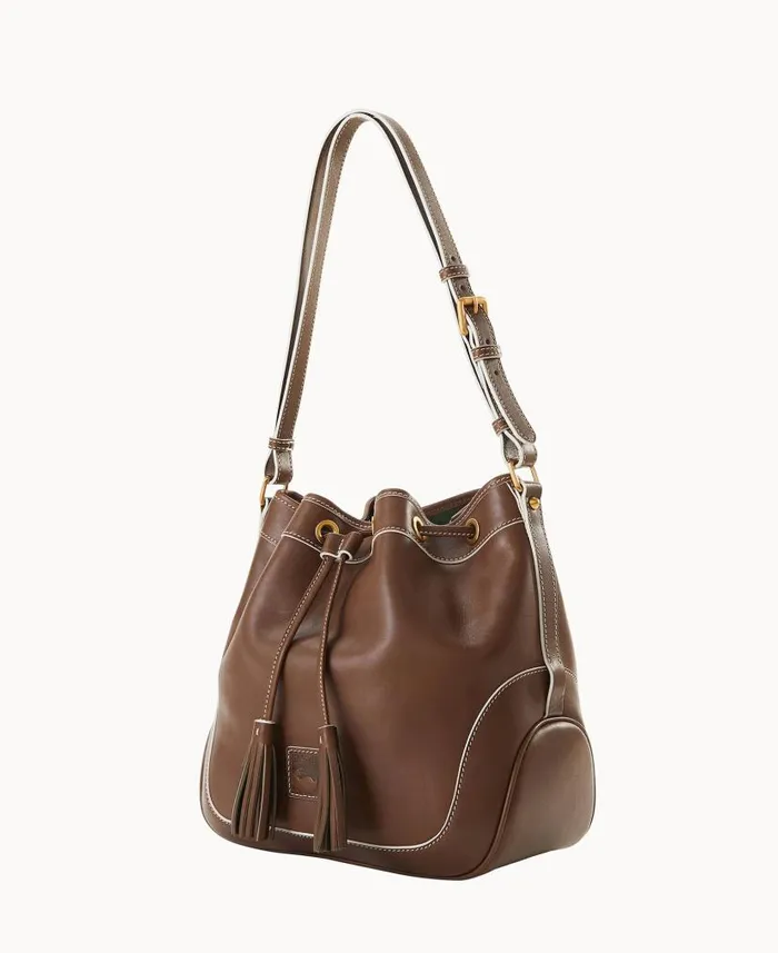 Dooney and Bourke Florentine Drawstring Elephant WomenMen Shoulder Bags