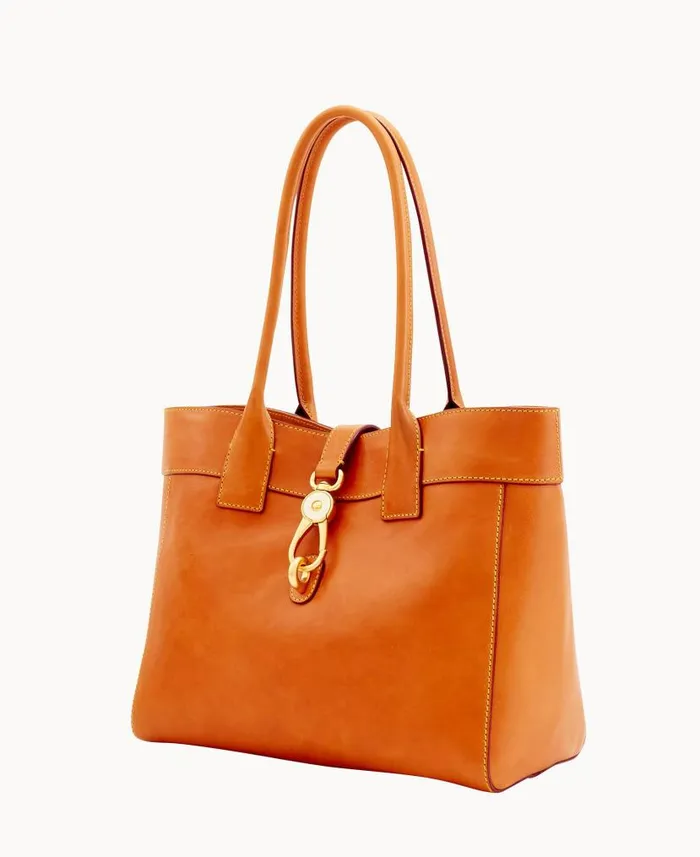 Dooney and Bourke Florentine Large Amelie Shoulder Bag Natural WomenMen Totes Dooney and Bourke Florentine Large Amelie Shoulder Bag Natural WomenMen Totes