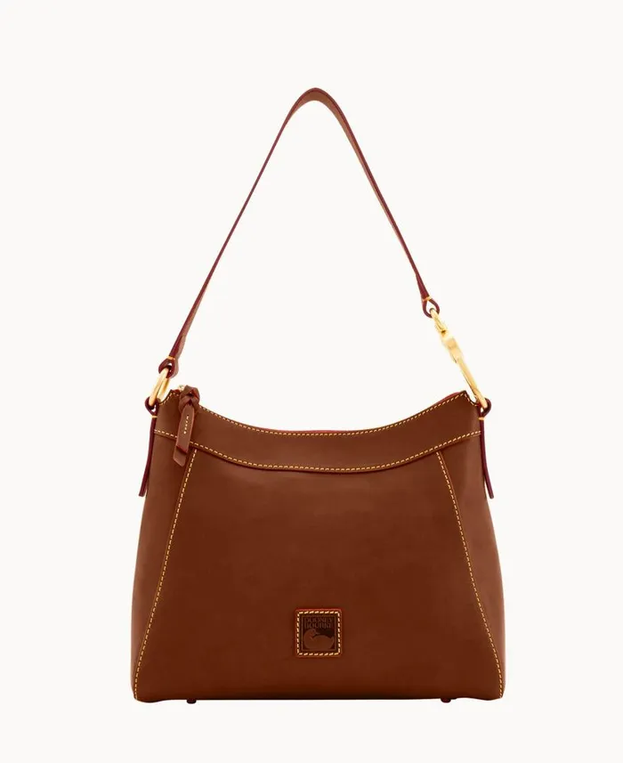 Dooney and Bourke Florentine Large Cassidy Hobo Chestnut WomenMen Shoulder Bags Dooney and Bourke Florentine Large Cassidy Hobo Chestnut WomenMen Shoulder Bags