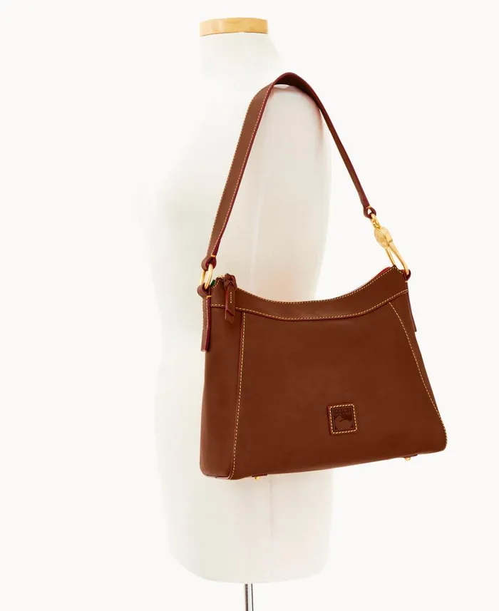 Dooney and Bourke Florentine Large Cassidy Hobo Chestnut WomenMen Shoulder Bags Dooney and Bourke Florentine Large Cassidy Hobo Chestnut WomenMen Shoulder Bags