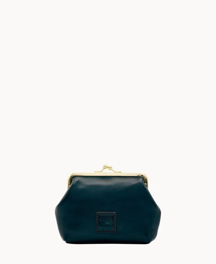 Dooney and Bourke Florentine Large Framed Purse Black Black WomenMen Wallets