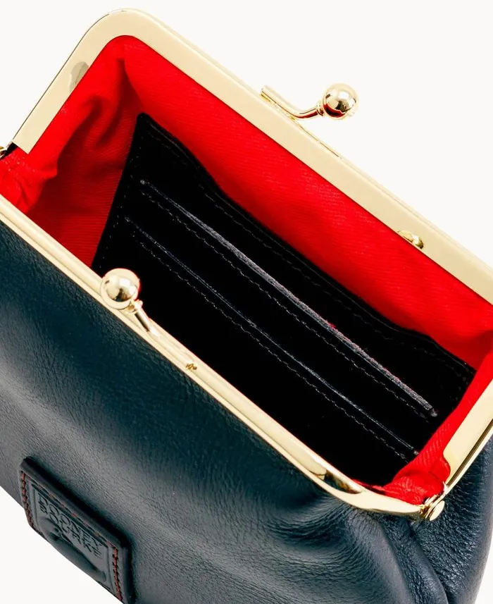 Dooney and Bourke Florentine Large Framed Purse Black Black WomenMen Wallets Dooney and Bourke Florentine Large Framed Purse Black Black WomenMen Wallets