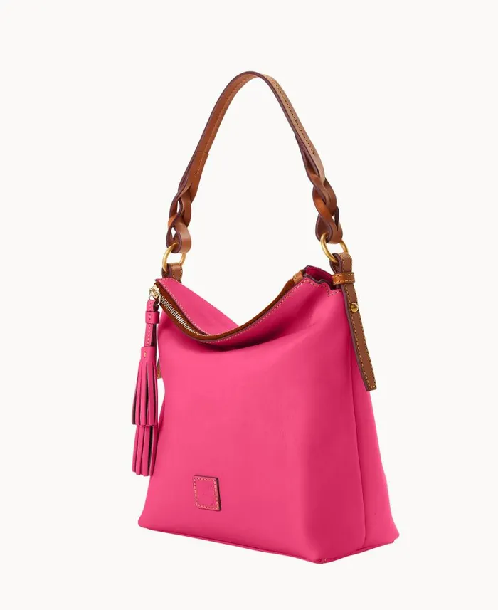 Dooney and Bourke Florentine Randy Fuchsia WomenMen Shoulder Bags