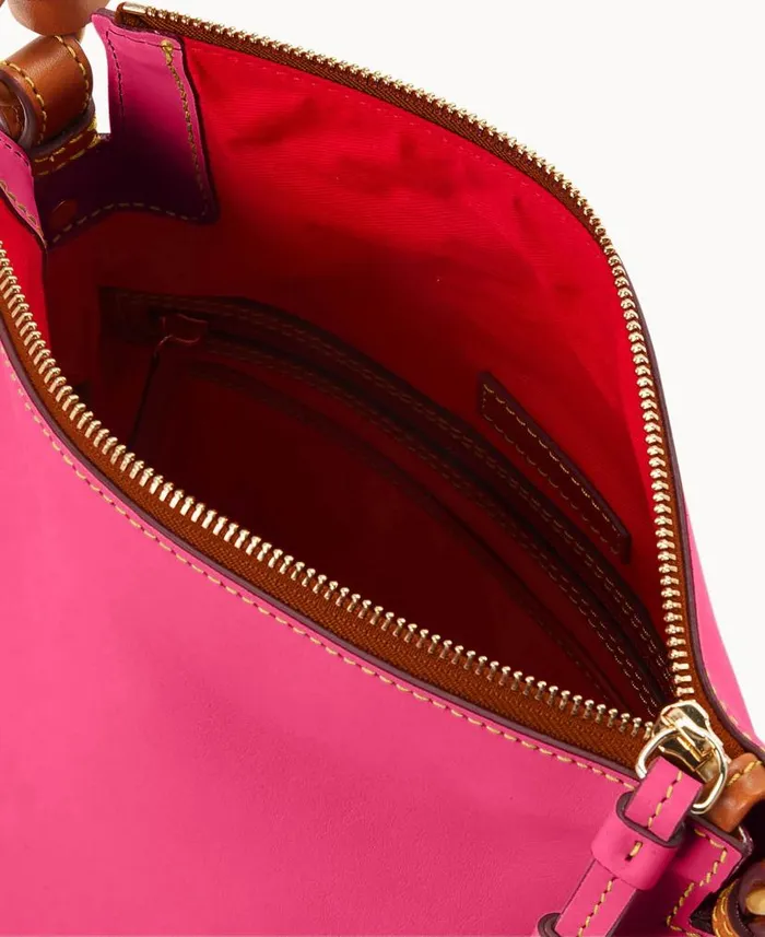 Dooney and Bourke Florentine Randy Fuchsia WomenMen Shoulder Bags