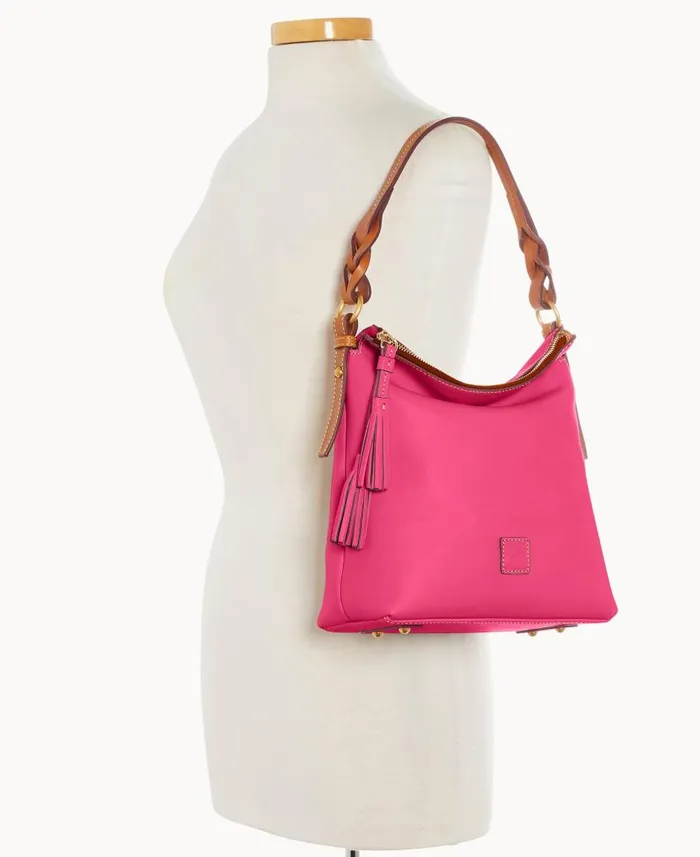 Dooney and Bourke Florentine Randy Fuchsia WomenMen Shoulder Bags