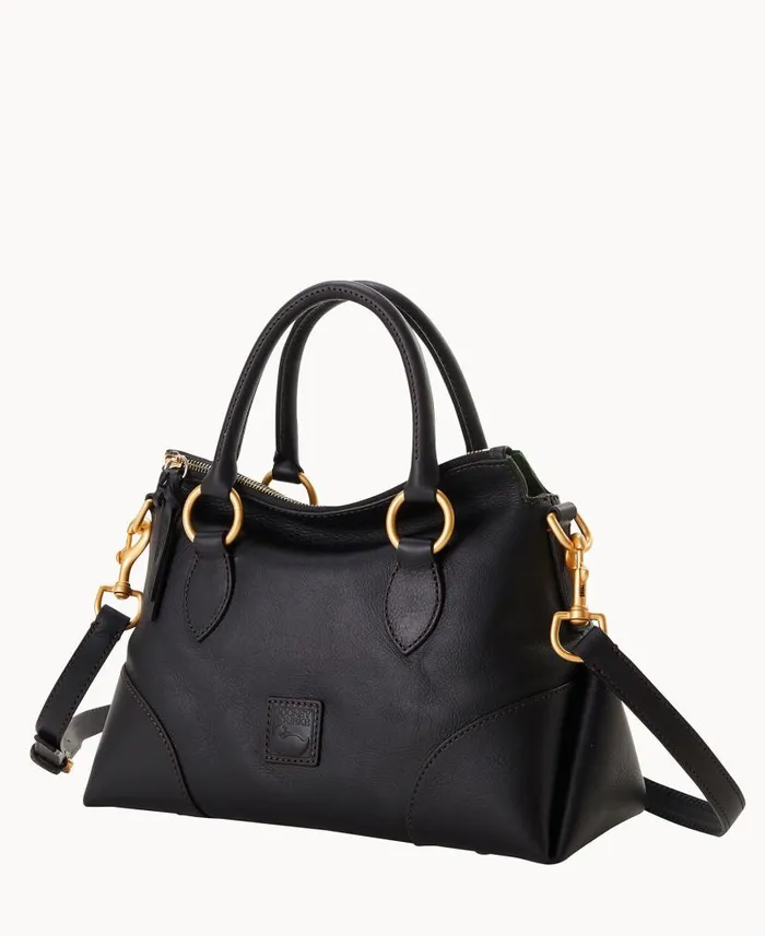 Dooney and Bourke Florentine Satchel 30 Black Black WomenMen Satchels
