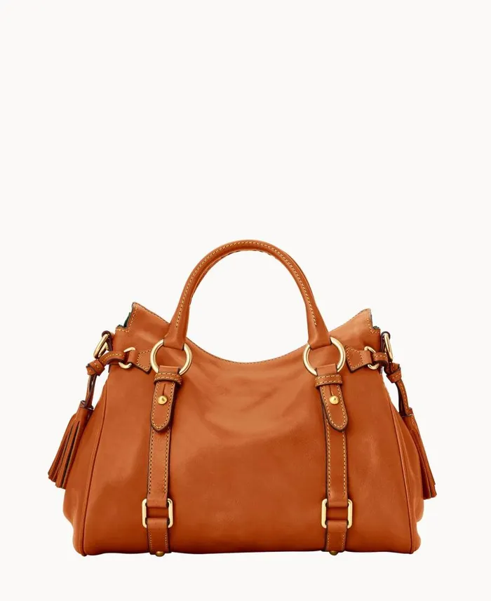 Dooney and Bourke Florentine Satchel Natural WomenMen Satchels