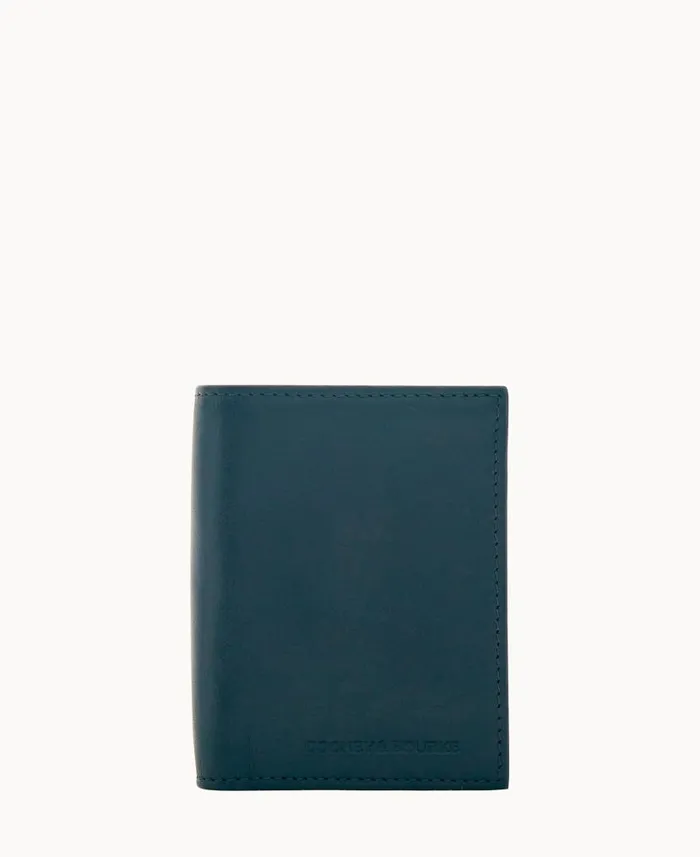 Dooney and Bourke Florentine Trifold Wallet Black WomenMen Wallets