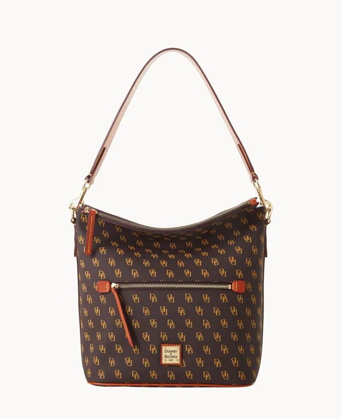 Dooney and Bourke Gretta Large Sac Brown Tmoro WomenMen Shoulder Bags