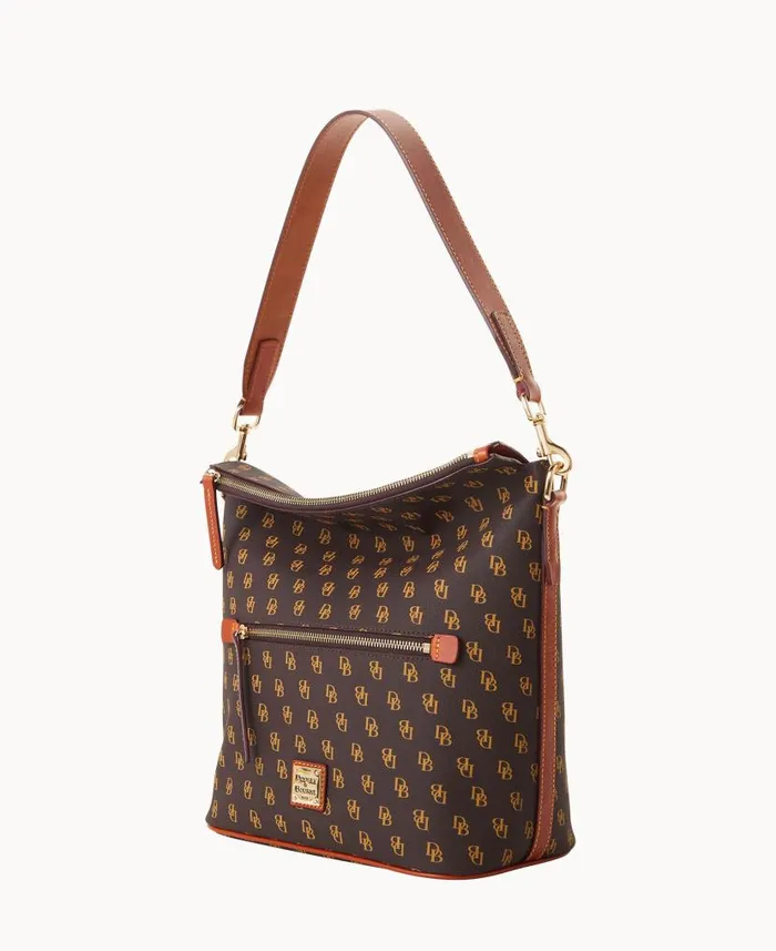 Dooney and Bourke Gretta Large Sac Brown Tmoro WomenMen Shoulder Bags