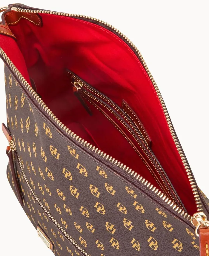 Dooney and Bourke Gretta Large Sac Brown Tmoro WomenMen Shoulder Bags