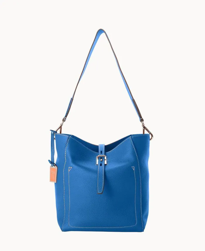 Dooney and Bourke Henrys Tulip Tote Blue WomenMen Shoulder Bags