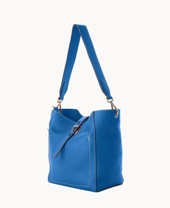 Dooney and Bourke Henrys Tulip Tote Blue WomenMen Shoulder Bags