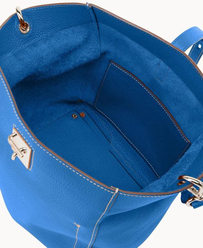 Dooney and Bourke Henrys Tulip Tote Blue WomenMen Shoulder Bags