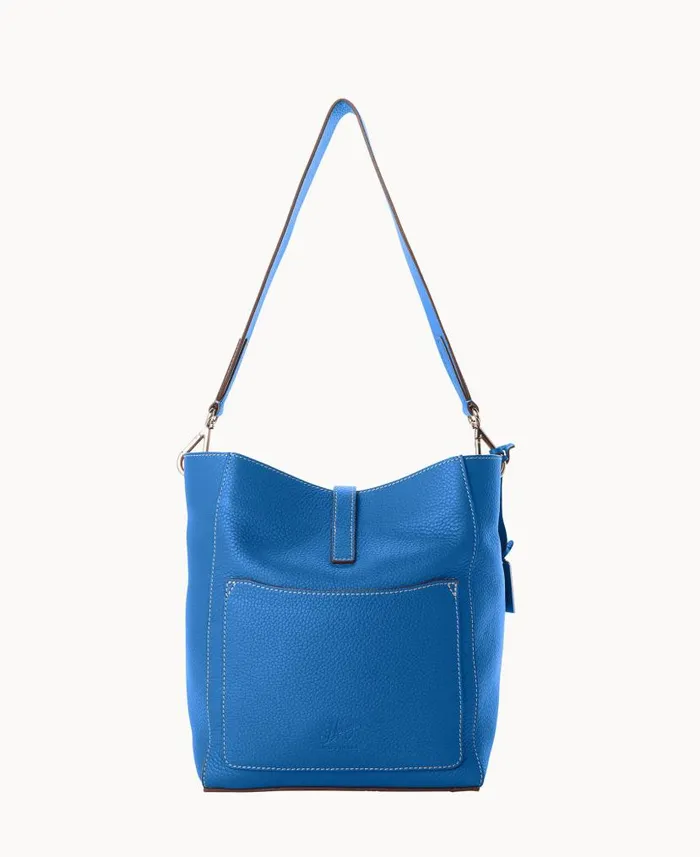 Dooney and Bourke Henrys Tulip Tote Blue WomenMen Shoulder Bags