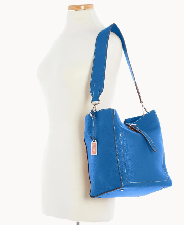 Dooney and Bourke Henrys Tulip Tote Blue WomenMen Shoulder Bags