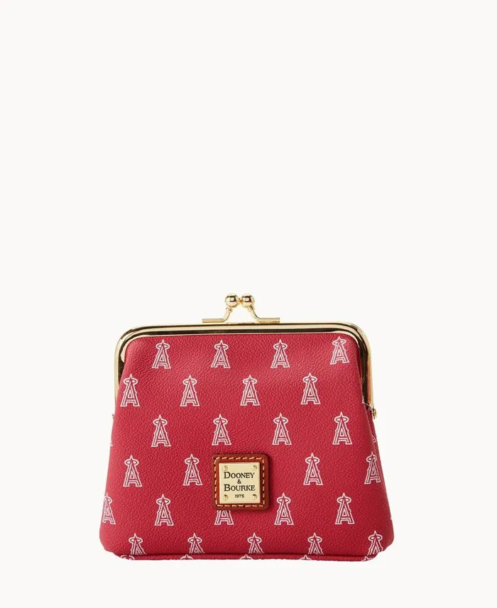 Dooney and Bourke MLB Angels Large Framed Purse Angels WomenMen Wallets