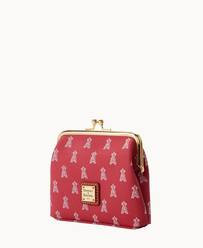 Dooney and Bourke MLB Angels Large Framed Purse Angels WomenMen Wallets