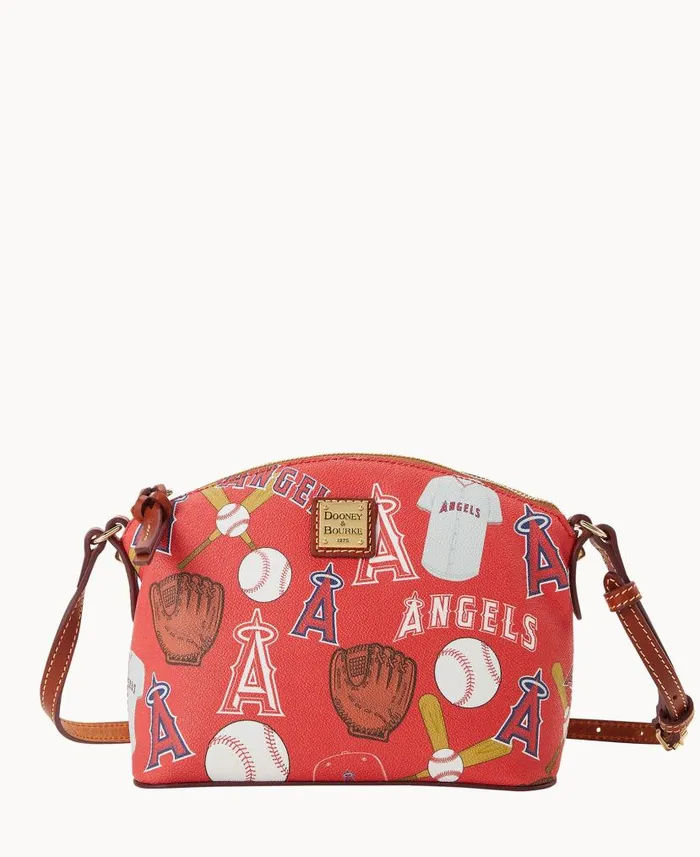 Dooney and Bourke MLB Angels Suki Crossbody Angels WomenMen Crossbodies