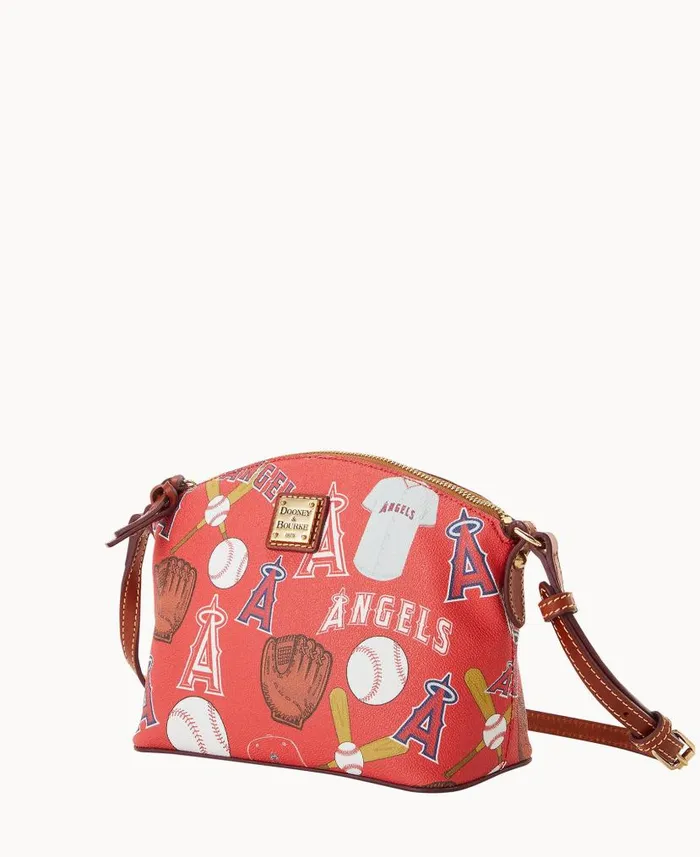 Dooney and Bourke MLB Angels Suki Crossbody Angels WomenMen Crossbodies