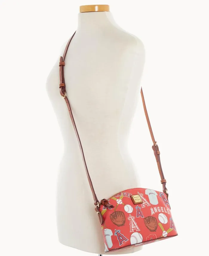 Dooney and Bourke MLB Angels Suki Crossbody Angels WomenMen Crossbodies