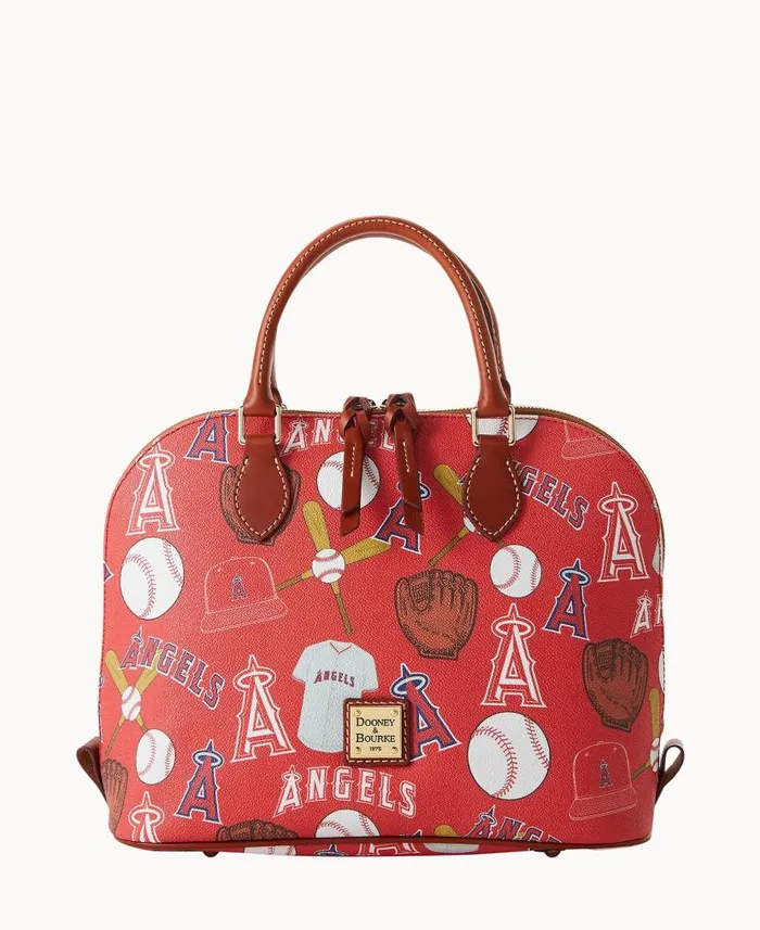 Dooney and Bourke MLB Angels Zip Zip Satchel Angels WomenMen Satchels