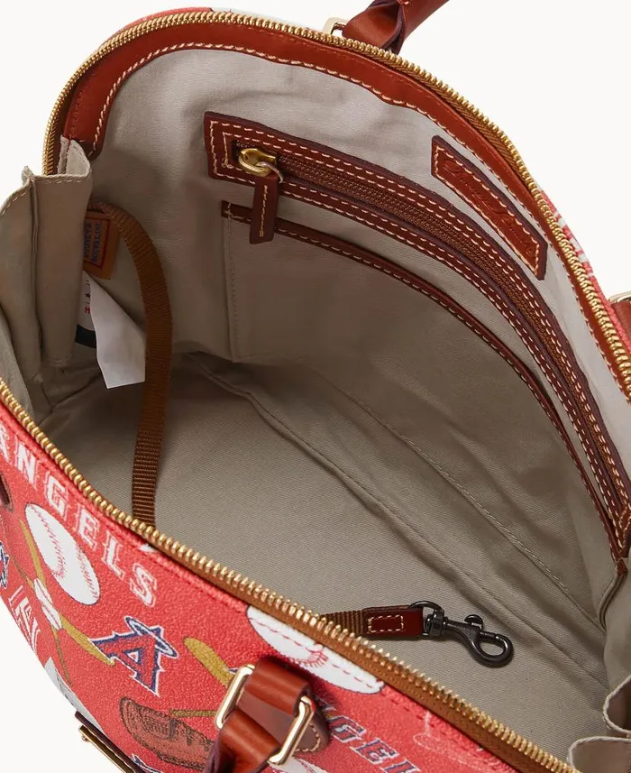 Dooney and Bourke MLB Angels Zip Zip Satchel Angels WomenMen Satchels