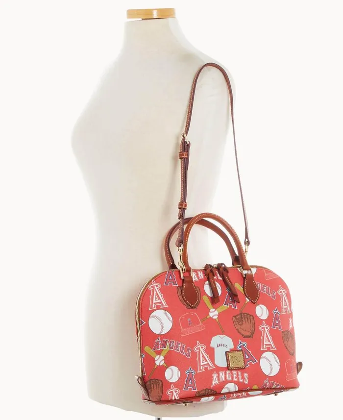 Dooney and Bourke MLB Angels Zip Zip Satchel Angels WomenMen Satchels