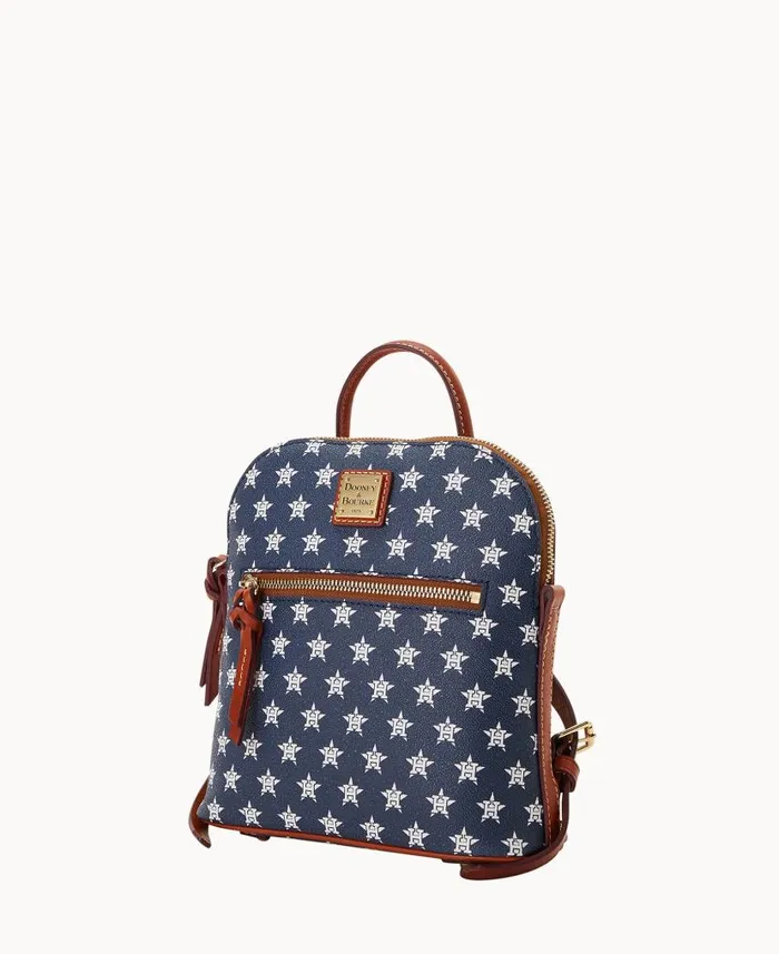 Dooney and Bourke MLB Astros Small Backpack Astros WomenMen Backpacks
