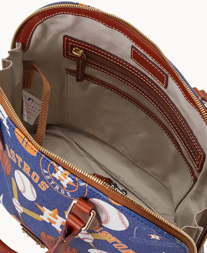 Dooney and Bourke MLB Astros Zip Zip Satchel Astros WomenMen Satchels
