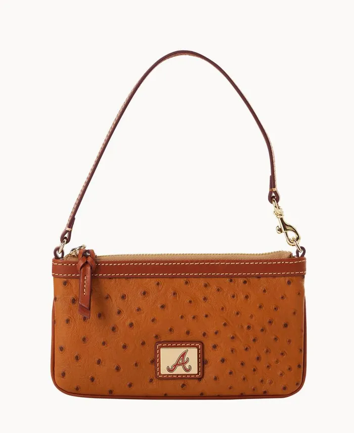 Dooney and Bourke MLB Braves Large Slim Wristlet Braves WomenMen Wallets