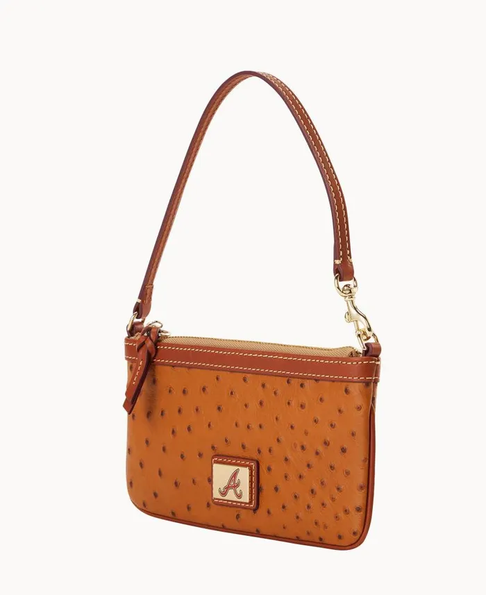 Dooney and Bourke MLB Braves Large Slim Wristlet Braves WomenMen Wallets