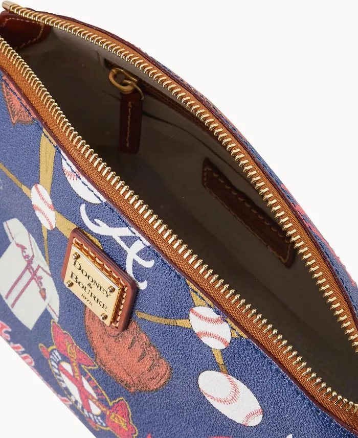 Dooney and Bourke MLB Braves Suki Crossbody Braves WomenMen Crossbodies