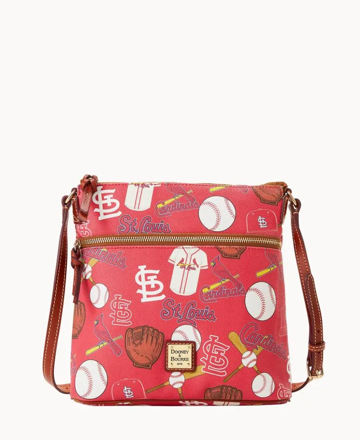 Dooney and Bourke MLB Cardinals Crossbody Cardinals WomenMen Crossbodies