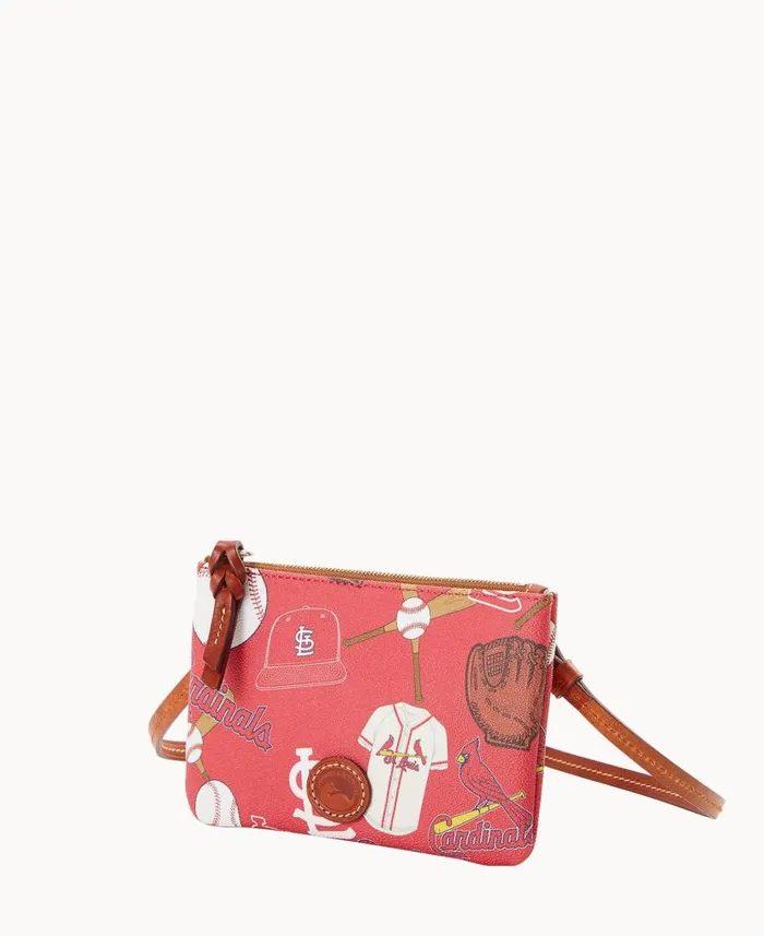 Dooney and Bourke MLB Cardinals Top Zip Crossbody Cardinals WomenMen Crossbodies Dooney and Bourke MLB Cardinals Top Zip Crossbody Cardinals WomenMen Crossbodies