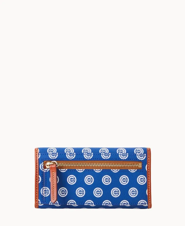 Dooney and Bourke MLB Cubs Continental Clutch Cubs WomenMen Wallets
