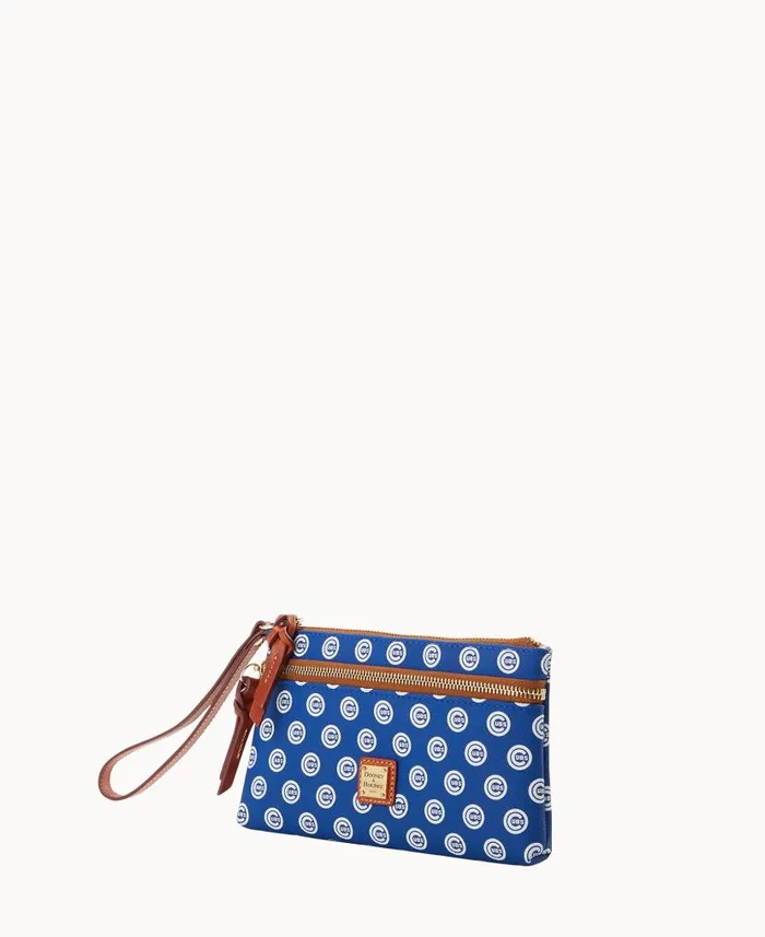 Dooney and Bourke MLB Cubs Double Zip Wristlet Chicago Cubs WomenMen Wallets Dooney and Bourke MLB Cubs Double Zip Wristlet Chicago Cubs WomenMen Wallets