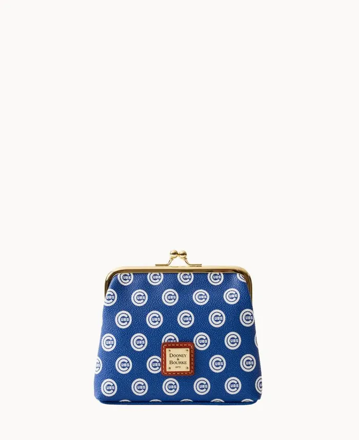 Dooney and Bourke MLB Cubs Large Framed Purse Cubs WomenMen Wallets