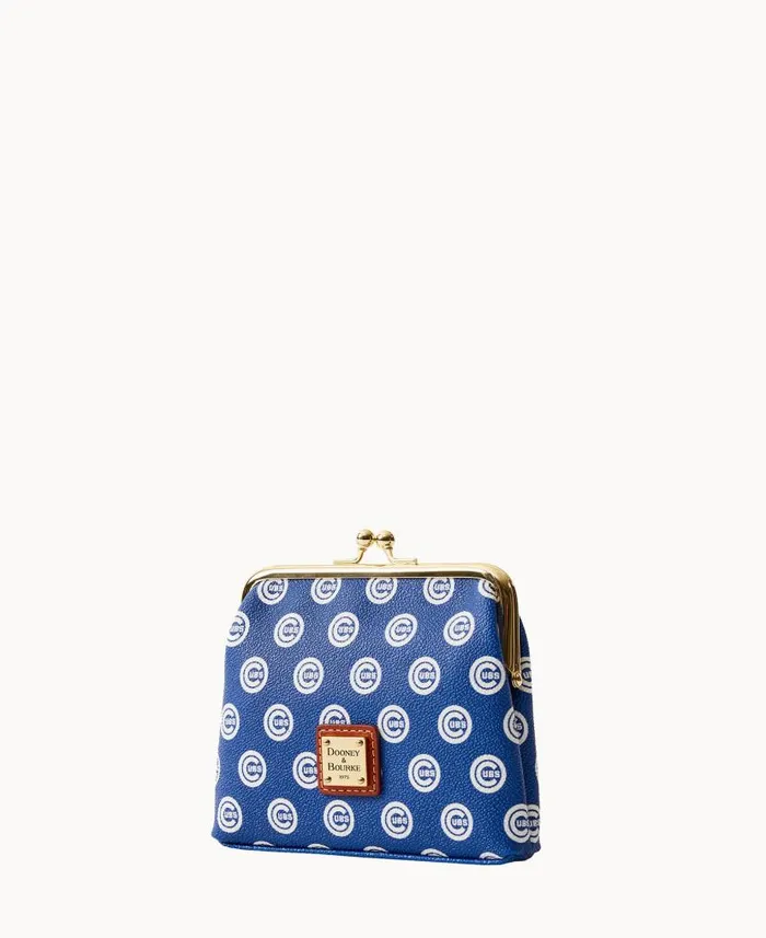 Dooney and Bourke MLB Cubs Large Framed Purse Cubs WomenMen Wallets