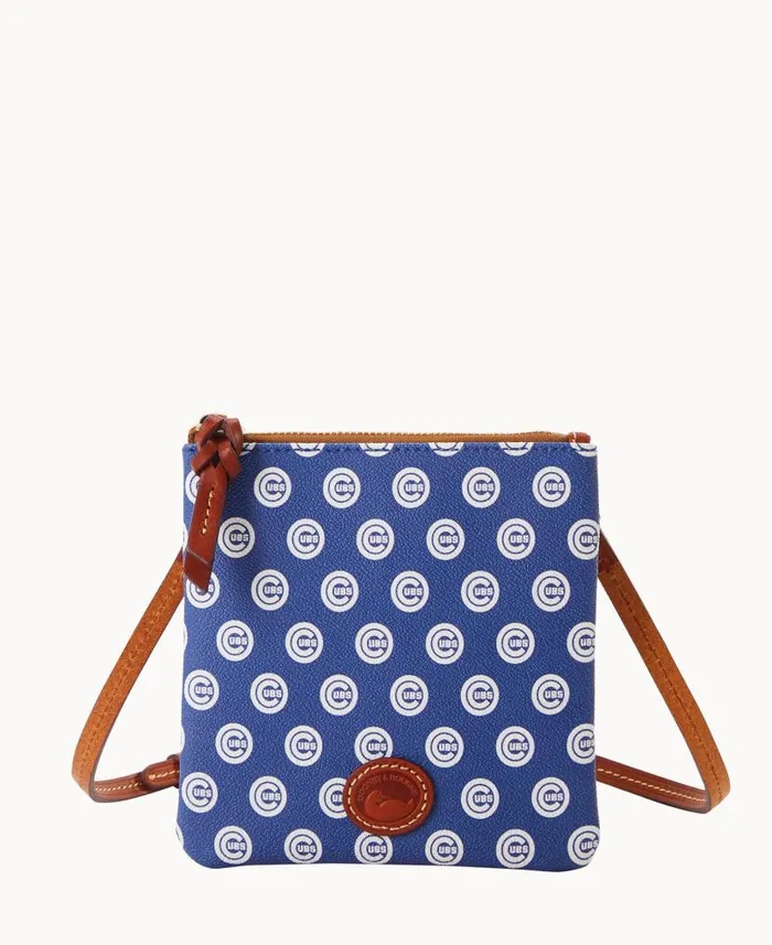 Dooney and Bourke MLB Cubs Small North South Top Zip Crossbody Cubs WomenMen Crossbodies Dooney and Bourke MLB Cubs Small North South Top Zip Crossbody Cubs WomenMen Crossbodies