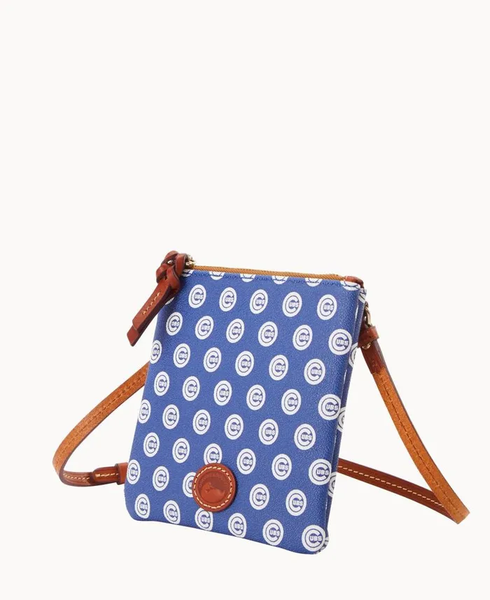Dooney and Bourke MLB Cubs Small North South Top Zip Crossbody Cubs WomenMen Crossbodies Dooney and Bourke MLB Cubs Small North South Top Zip Crossbody Cubs WomenMen Crossbodies