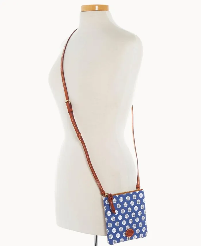 Dooney and Bourke MLB Cubs Small North South Top Zip Crossbody Cubs WomenMen Crossbodies Dooney and Bourke MLB Cubs Small North South Top Zip Crossbody Cubs WomenMen Crossbodies