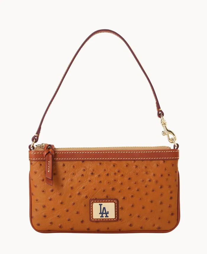 Dooney and Bourke MLB Dodgers Large Slim Wristlet Dodgers WomenMen Wallets