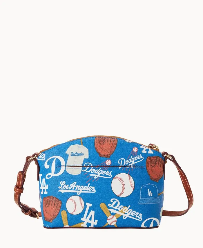 Dooney and Bourke MLB Dodgers Suki Crossbody Dodgers WomenMen Crossbodies