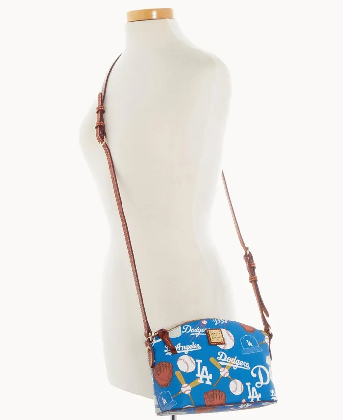 Dooney and Bourke MLB Dodgers Suki Crossbody Dodgers WomenMen Crossbodies