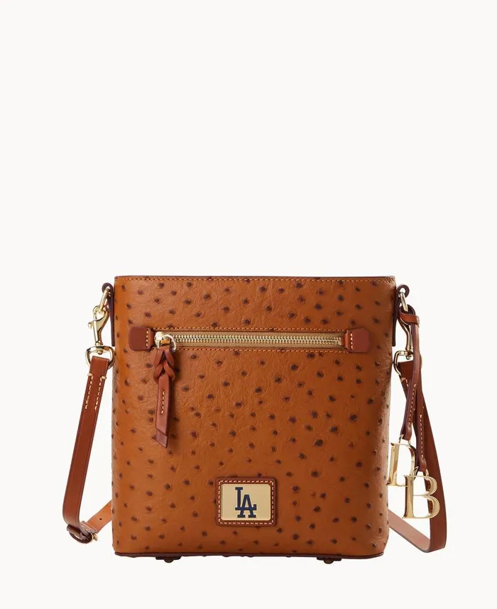 Dooney and Bourke MLB Dodgers Zip Crossbody Dodgers WomenMen Crossbodies