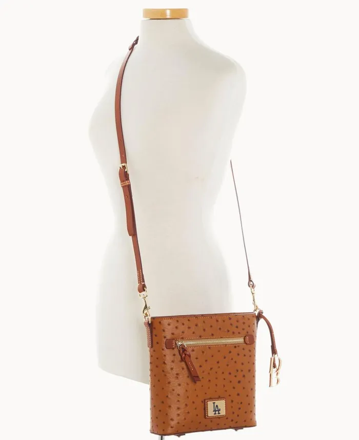 Dooney and Bourke MLB Dodgers Zip Crossbody Dodgers WomenMen Crossbodies
