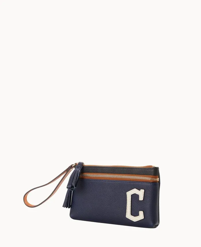 Dooney and Bourke MLB Guardians Double Zip Wristlet Guardians WomenMen Wallets Dooney and Bourke MLB Guardians Double Zip Wristlet Guardians WomenMen Wallets