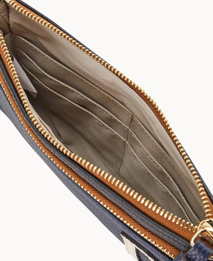 Dooney and Bourke MLB Guardians Double Zip Wristlet Guardians WomenMen Wallets Dooney and Bourke MLB Guardians Double Zip Wristlet Guardians WomenMen Wallets