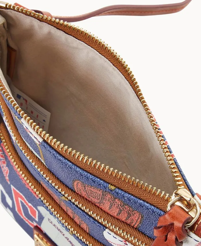 Dooney and Bourke MLB Guardians N S Triple Zip Crossbody Guardians WomenMen Crossbodies Dooney and Bourke MLB Guardians N S Triple Zip Crossbody Guardians WomenMen Crossbodies
